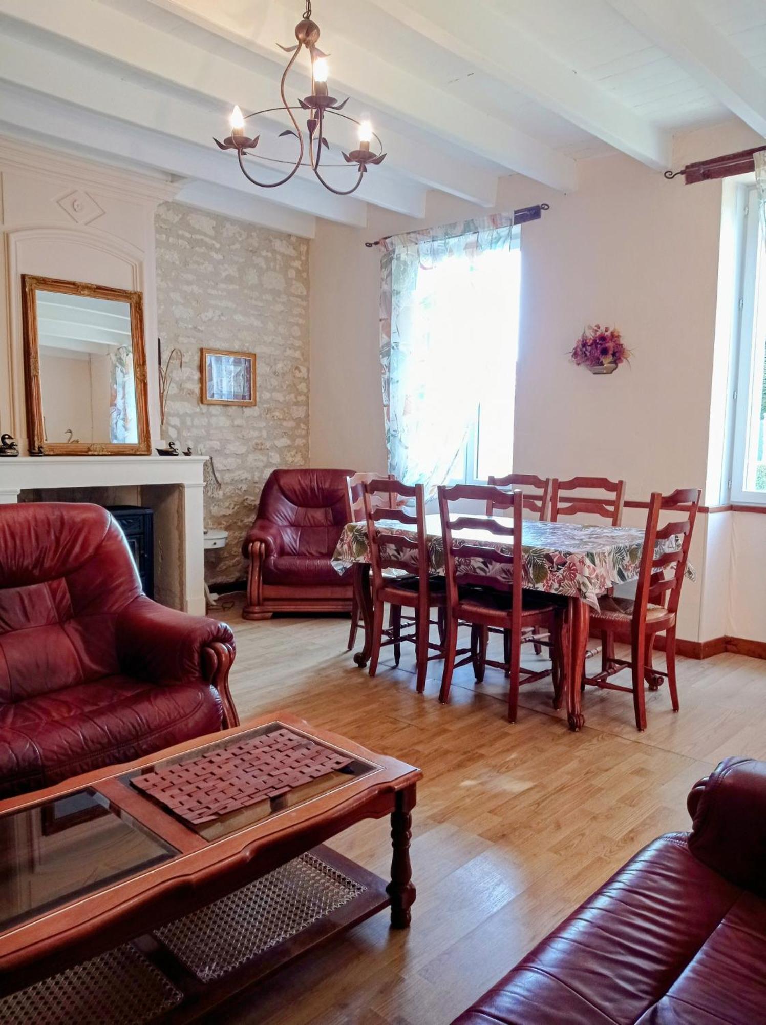 Gites Chez Belliveau Meursac 外观 照片